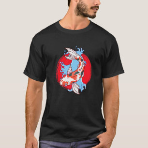 T-shirt Poisson japonais Koi Koi Pond Carpe