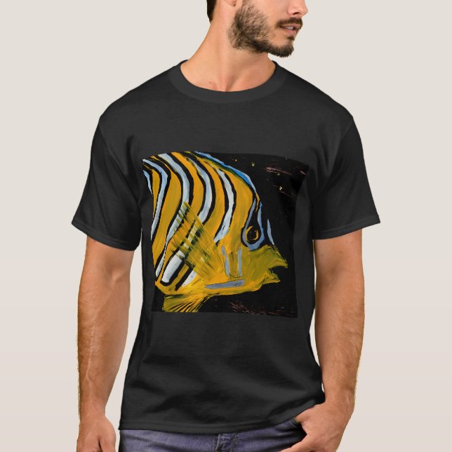 T-shirt Poisson jaune (Devant)