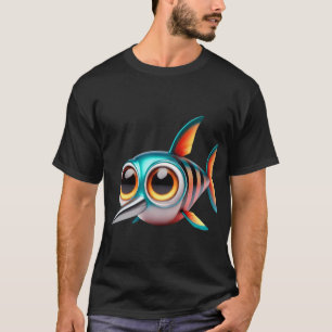 T-shirt Poisson-Knife Adorable