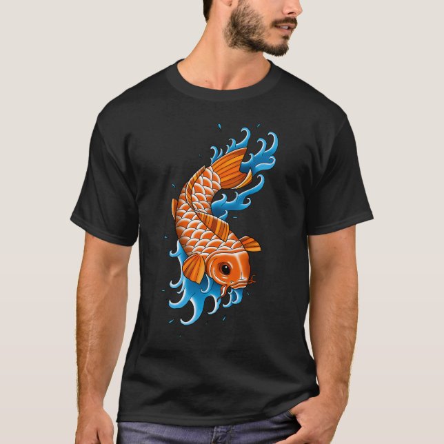 T-shirt poisson koi (Devant)