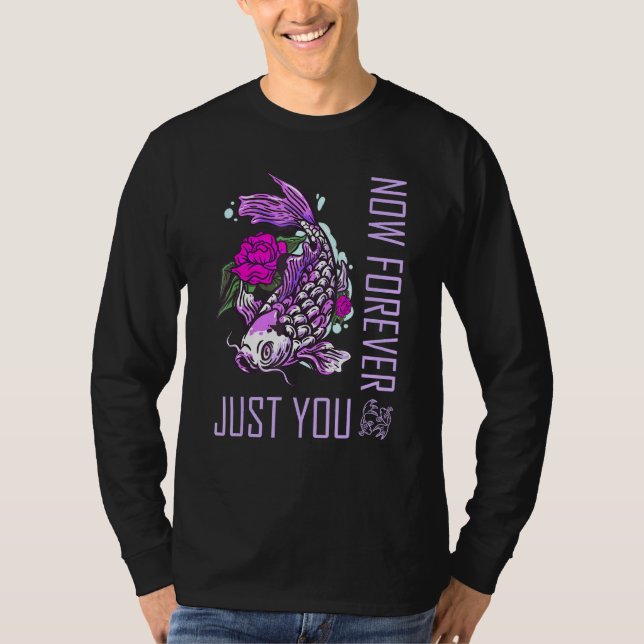 T-shirt Poisson Koi Japonais Pour L'Art Japonais (Devant)