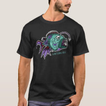 T-shirt Poisson Lanterne Couleur Homme