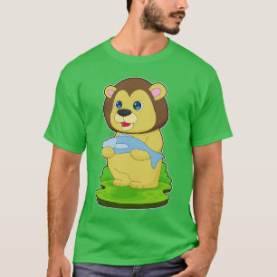 T-shirt Poisson Lion