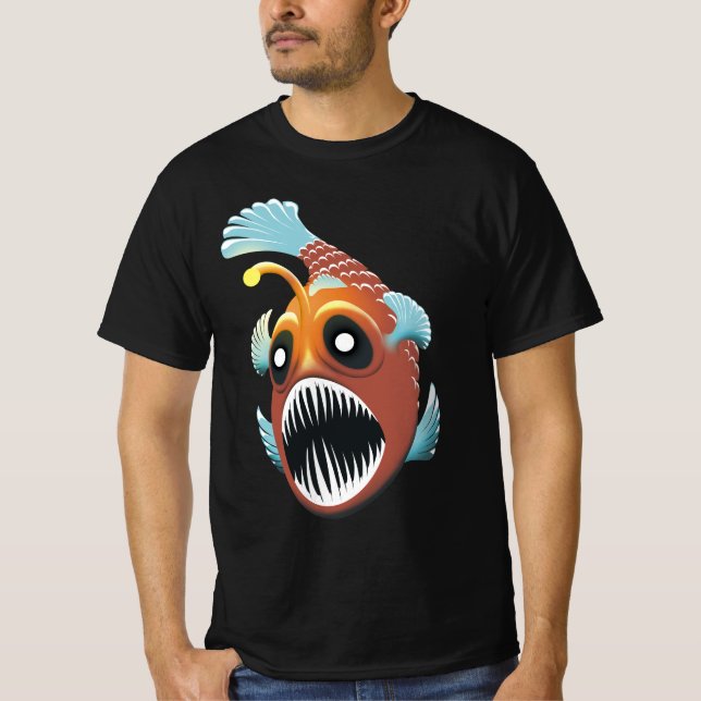 T-shirt Poisson marin profond (Devant)