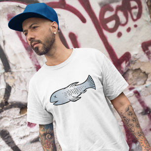 T-shirt Poisson mort