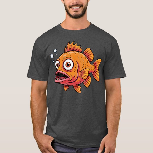 T-shirt Poisson mutant (Devant)