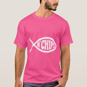 T-shirt Poisson N'Chips - Jésus Poisson