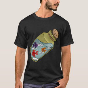 T-shirt Poisson Nuage