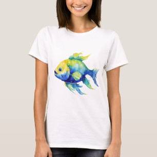 T-shirt Poisson Ombre