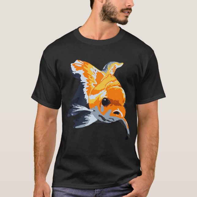 T-shirt poisson-papillon à long bec (Devant)