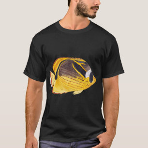 T-shirt POisson-Papillon Raton-Chaetodon lunula