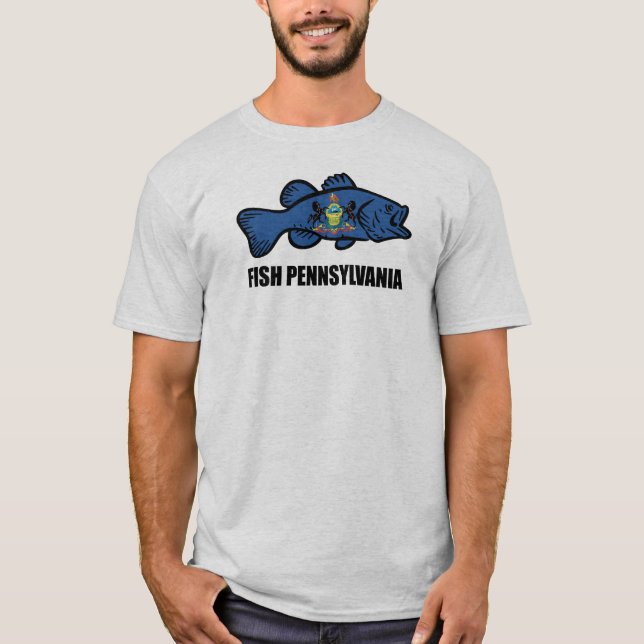 T-shirt Poisson Pennsylvanie (Devant)