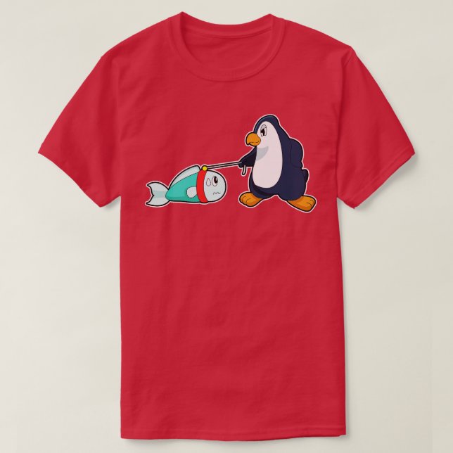 T-shirt Poisson pingouin 2 (Design devant)