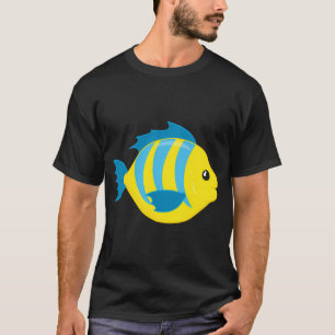 T-shirt Poisson rayé