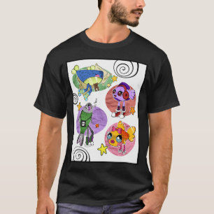 T-shirt Poisson Ridicule Dans Des Chaussures