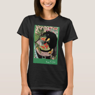T-shirt poisson rouge et chat de Matisse