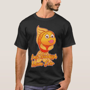 T-shirt Poisson rouge maman ironique poisson d'aquarium