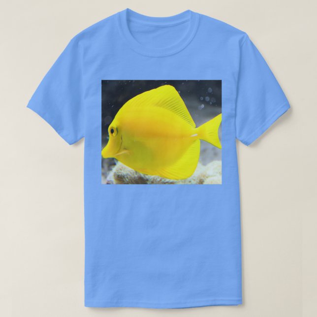 T-shirt Poisson salé Tang Jaune (Design devant)