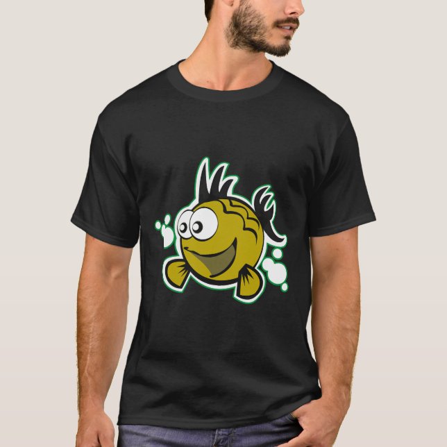 T-shirt Poisson souriant (Devant)