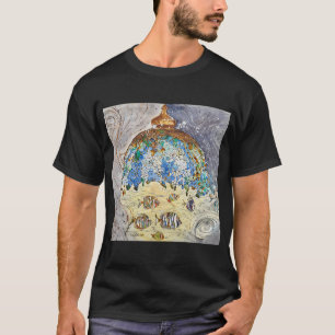 T-shirt Poisson sous la lumière de l'abat-jour