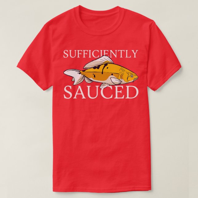 T-shirt Poisson suffisamment souillé (Design devant)