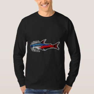 T-shirt Poisson Tetra néon