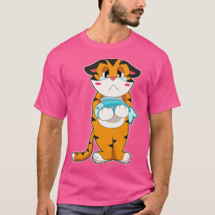 T-shirt Poisson tigre