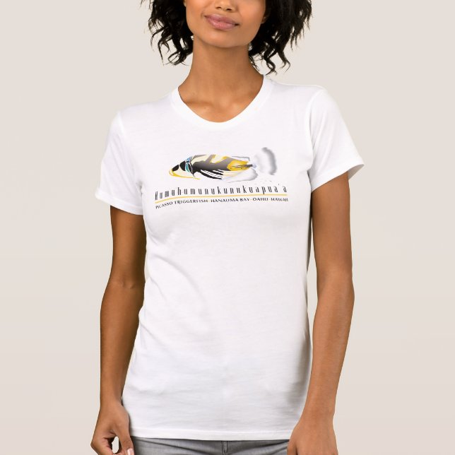 T-shirt Poisson-trigger Hawaii - Humuhumunukunukuapua'a (Devant)