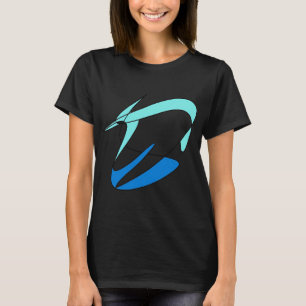 T-shirt Poisson Volant