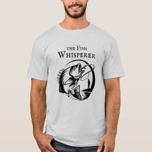 T-shirt Poisson Whisperer Funny Pêcheur