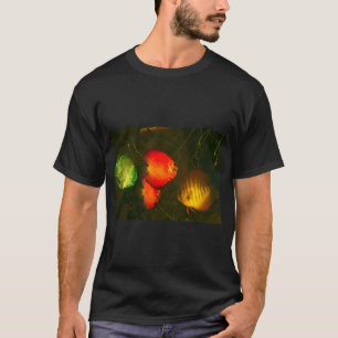 T-shirt Poissons de couleur d'aquarium