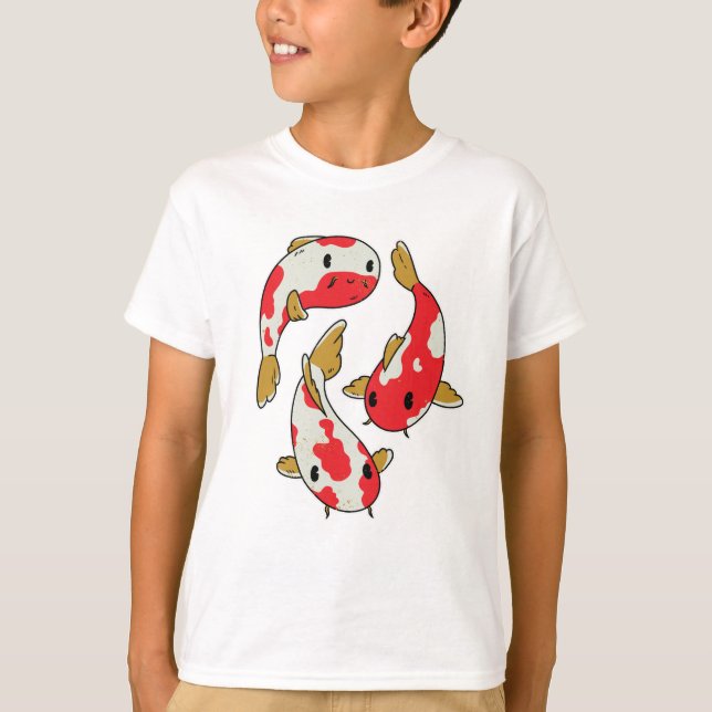 T-shirt Poissons de Koi (Devant)