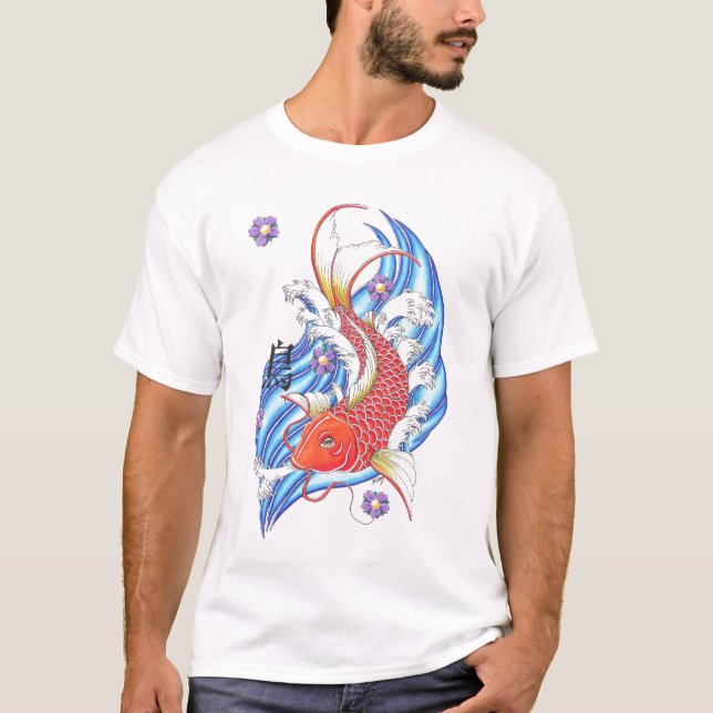 T-shirt Poissons de Koi (Devant)