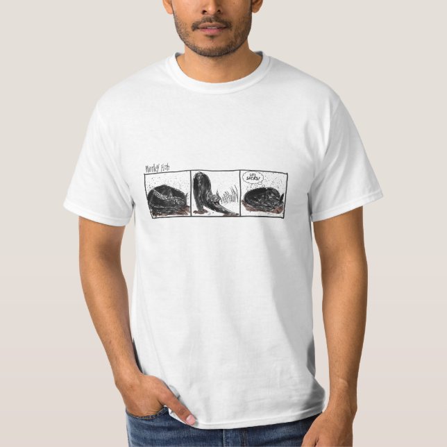 T-shirt Poissons de Marley : La vie suce (Devant)