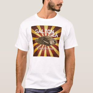 T-shirt Poissons de mer de Salton, la Californie Starburst