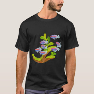 T-shirt Poissons et plantes d'eau douce - Tétra du Congo