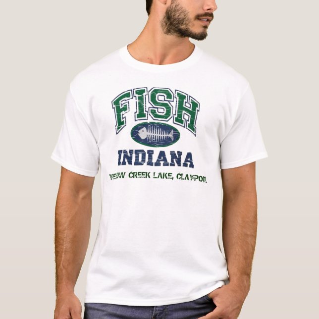 T-shirt Poissons Indiana (Devant)