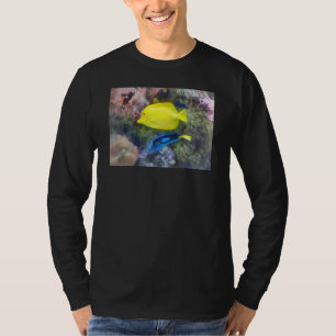 T-shirt Poissons jaunes et bleus de Tang