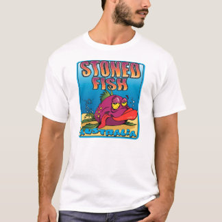 T-shirt Poissons lapidés