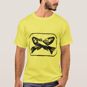 T-shirt Poissons - Non étiquetés - Customisés
