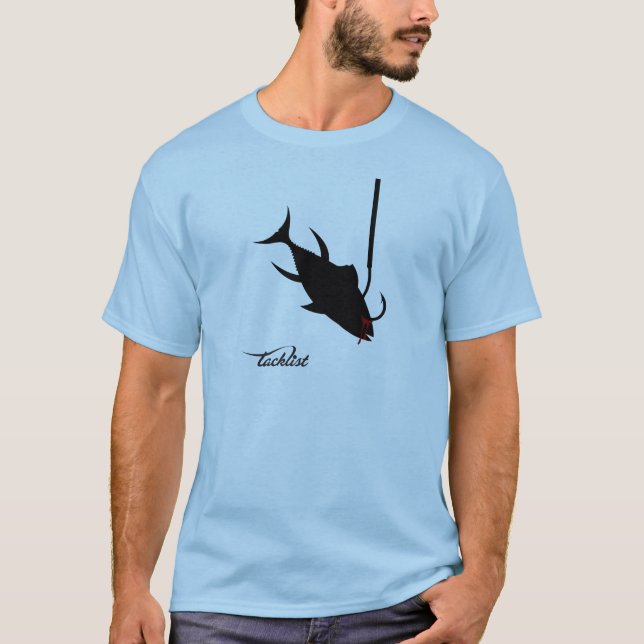 T-shirt poissons sur un crochet (Devant)