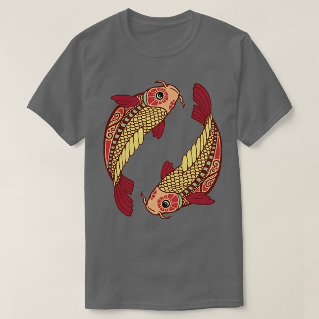 T-shirt Poissons Zodiac (Design devant)