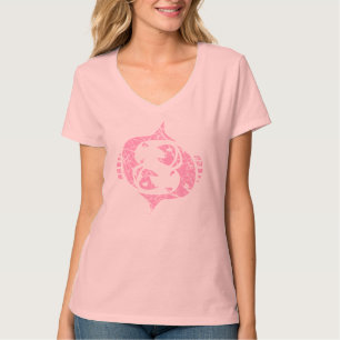 T-shirt Poissons zodiaque signe 19 février grunge - 20