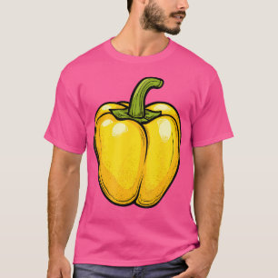 T-shirt Poivre jaune