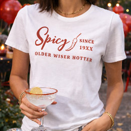 T-shirt Poivre Rouge Piquant Chaud Plus Sage Personnalisé