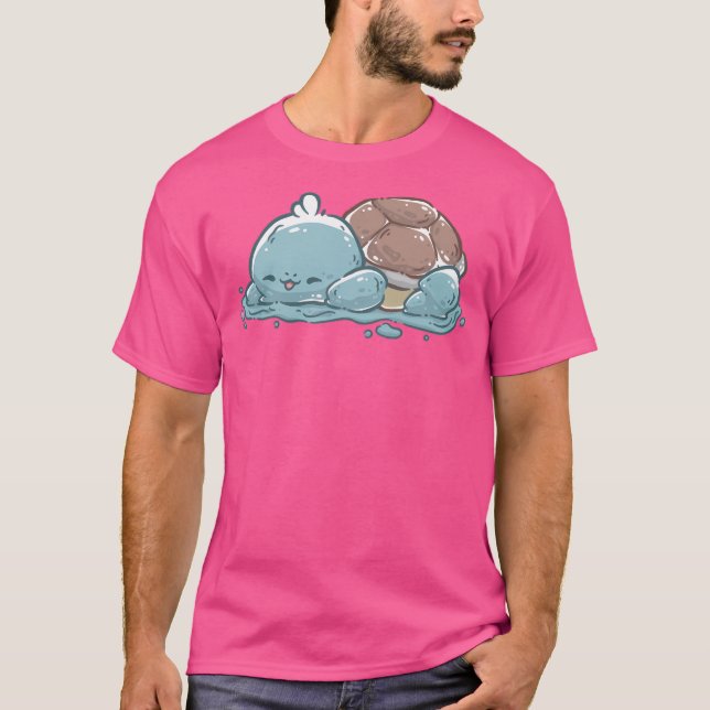 T-shirt Poke Starters Kanto Squirt (Devant)