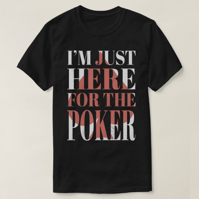 T-shirt Poker  (Design devant)