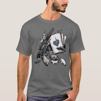 T-shirt Poker Card Design - 1