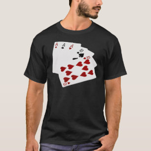 T-shirt Poker Hands - Full House - Ace et Dix