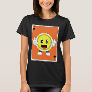 T-shirt Poker jetons Poker Poker cartes